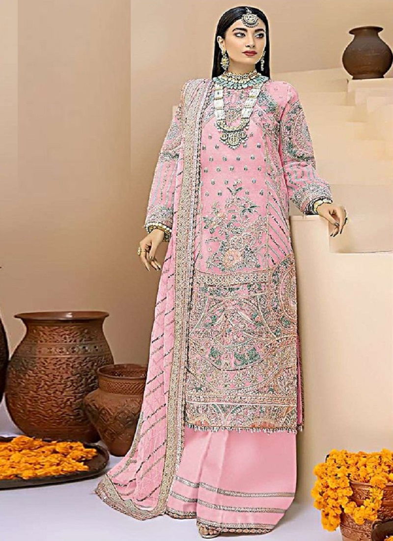 DINSAA SUIT 150 Heavy Festive Wear Wholesale Pakistani Salwar Suits 